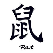 The Chinese symbol for the Rat